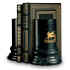 MBN205_Black_Marble_Bookends.jpg (62137 bytes)