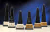 M1212_Black_Tan_Marble_Obelisks_awards.jpg (18257 bytes)
